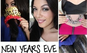 New Years Eve Makeup Look x2 + Outfit Ideas