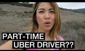 VLOG: PART-TIME UBER DRIVER??? | yummiebitez