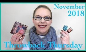 Throwback Thursday: November Favorites 2016