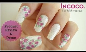 Incoco Nail Polish Applique Product Review & Demo!