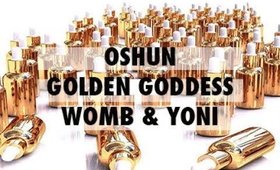 Oshun Golden Goddess Womb & Yoni Oudh Oil Perfume