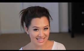 Effortless Messy yet Chic Updo - Hair styling tutorial