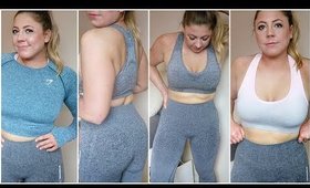 NEW GYMSHARK OMBRE SEAMLESS TRY-ON HAUL