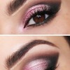 Pink smokey eye