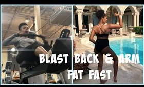 BLAST BACK & ARM FAT FAST | Full Upper Body Workout