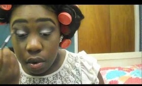 Victoria's Secret Inspired Hair&Makeup (100th video!)