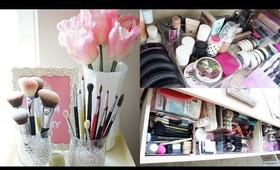 Vanity Tour & Makeup Collection! - Charmaine Manansala