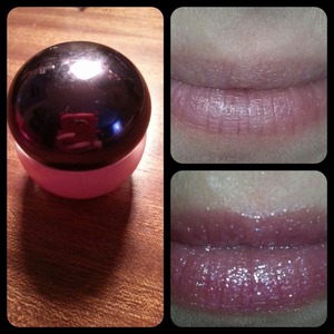 Pink glitter lips♥