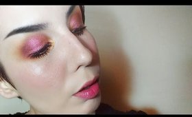 Pink Copper Doe Eyes (& Igari Makeup Inspired Skin)
