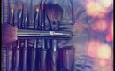 Black Diamond Professional 7 piece Travel Makeup Brush Set from Royal Care Cosmetics