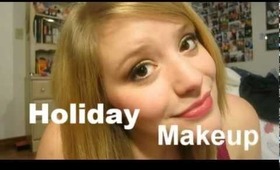 Golden Holiday Makeup