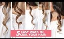 5 Ways to Curl Your Hair | Luxy Hair
