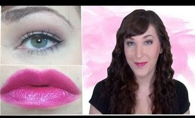 Spring Makeup Look with a Pink Lip