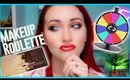 Too Faced Chocolate Gold Palette Review/Live Swatch + RANDOM MAKEUP ROULETTE TUTORIAL