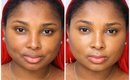PurMinerals Review + No makeup/Makeup tutorial using Hydra Fluid Foundation - Queenii Rozenblad