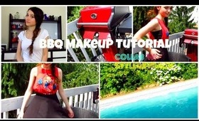 BBQ Hair, Makeup & Outfit | Collab with StyledByRach