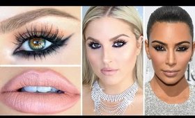 Kim Kardashian Inspired Makeup! ♡ Reverse Smokey Eye Tutorial!