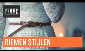 Riemen stijlen - FEMME