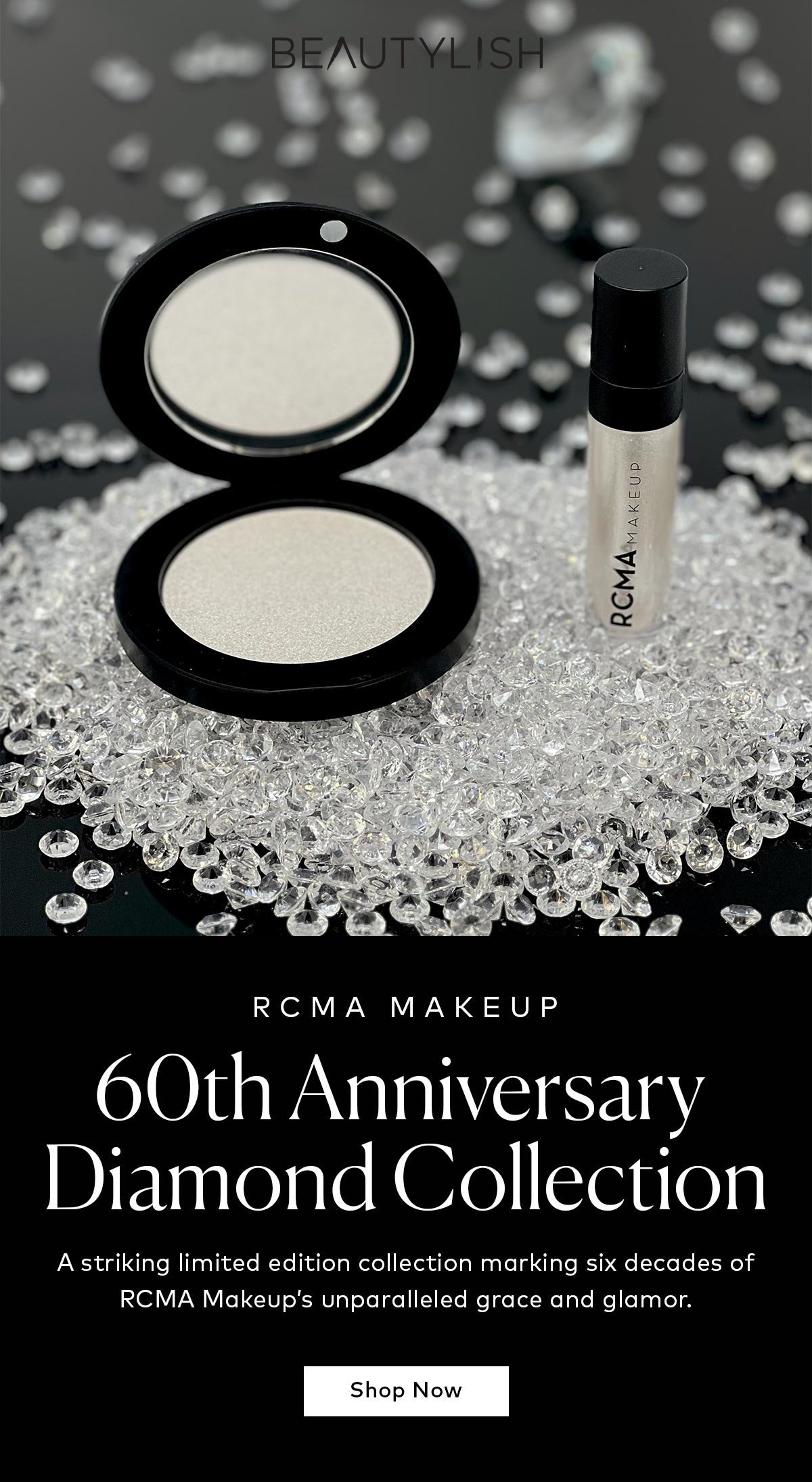 Shop the RCMA Makeup 60th Anniversary Diamond Collection on Beautylish.com! 
