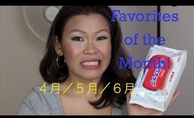 Favorites of the Month! 2013 April/May/June - bulaklaklavapie