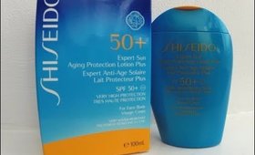 Shiseido Aging Protection Lotion Plus SPF 50 Review