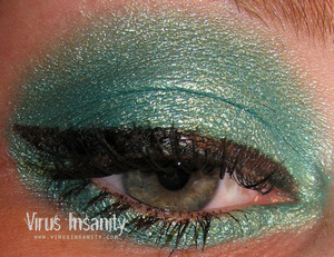 Virus Insanity eyeshadow, Sea Foam.
www.virusinsanity.com