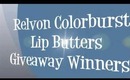 Revlon Lip Butters Giveaway Winners!