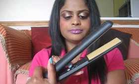 How To:Curl your hair using straightener