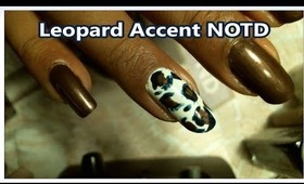 Leopard Accent Nails Of The Day Demo