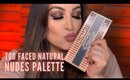 Too Faced Natural Nudes Palette Tutorial & Swatches