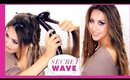 5-Minute SECRET WAVE ★ LAZY Beachy Curls ★ MakeupWearables Hairstyles