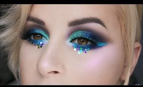 🐬🐙🐠 UNDERWATER CUT CREASE 🐬🐙🐠 Anastasia Beverly Hills, Nyx Cosmetics, Milani || Zmalowana