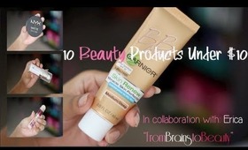 10 Beauty Products Under $10 | Kalei Lagunero