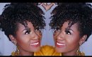 Twist Out on Natural Hair Tapered Cut Using Pantene Gold Series