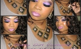 Bright Lavender Look Feat. THE GLAM CLOSET