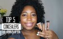 Top 5 Concealers for Brown/Dark Skin Drugstore & High End | Jessica Chanell