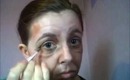 Make yourself old using makeup