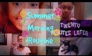 ☼ Summer Morning Routine 2014 | BeautybyTommie