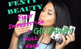 FENTY BEAUTY by RIHANNA FIRST IMPRESSION Full Face + GIVEAWAY (Slay or Nay)