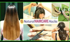 6 NATURAL Life Saving HAIR CARE Hacks .. | Herbal Essences | #Teenagers #Beauty #ShrutiArjunAnand