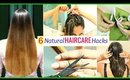 6 NATURAL Life Saving HAIR CARE Hacks .. | Herbal Essences | #Teenagers #Beauty #ShrutiArjunAnand