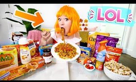 Pumpkin Spice PASTA?! Testing 20 Pumpkin Spice Foods! Alisha Marie