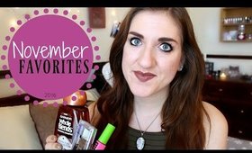 November 2016 Favorites! Beauty, TV & Music