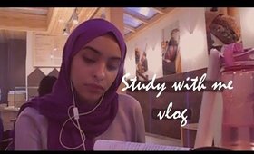 Study with me (& my sister) at a cafe' [Real time] | Pharmacy Student