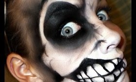 Halloween Series 2012: Crazy Face REDONE full video tutorial