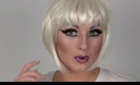Drag/Showgirl make-up tutorial Pt.2 (eyes, contouring etc)