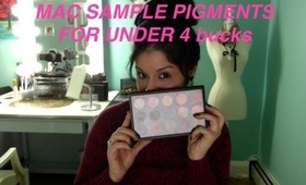 Mac Haul & Mac Pigment samples for Under 4bucks