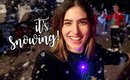 IT'S SNOWING! | Lily Pebbles Vlogmas