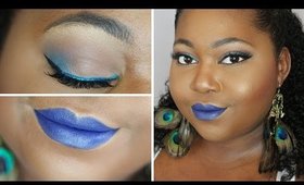 GRWM Summer Blues: Makeup and Hair