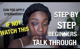 STEP by STEP eyeshadow tutorial for BEGINNERS